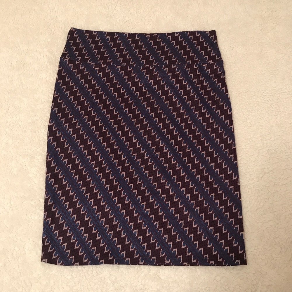 LuLaRoe Plus Size Cassie Pencil Skirt Size XL